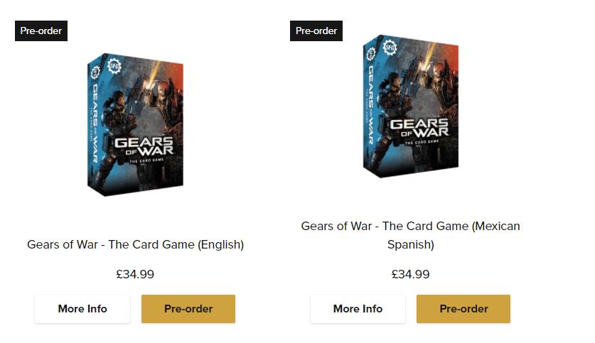 《戰爭機器：卡牌游戲》開啟預購 售價34.99英鎊
