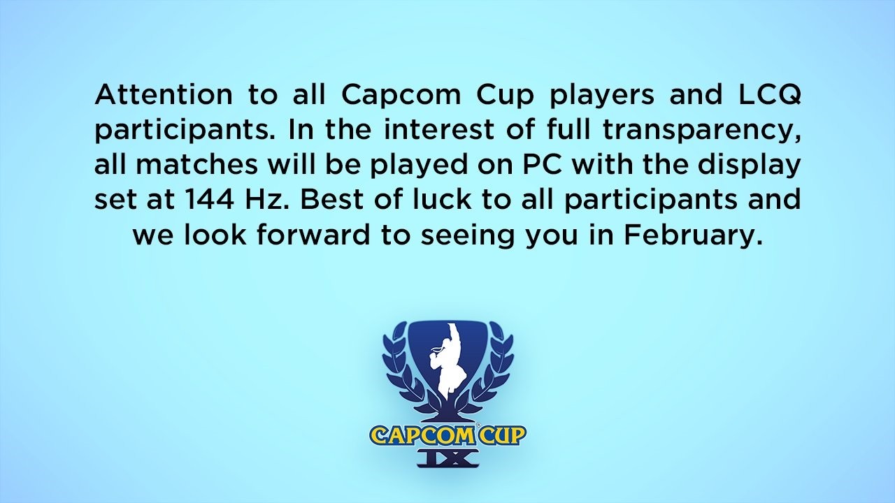Capcom官方《街頭霸王5》比賽拋棄PS平臺