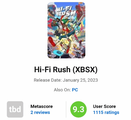 節奏動作《HiFi Rush》熱度不減 位居Steam暢銷榜第4