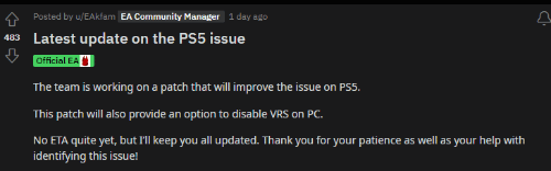 PS5《死亡空間重制版》出現圖形BUG EA正著手修復
