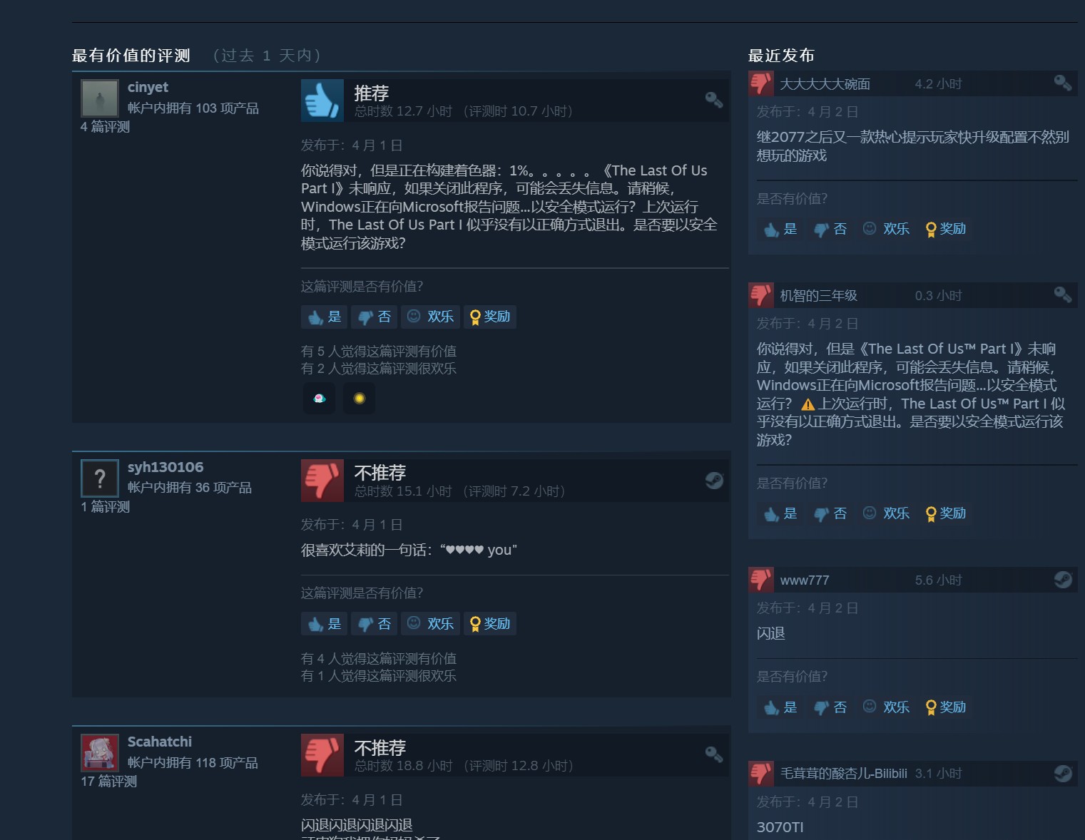 《最後的生還者》PC版奇葩Bug：艾利倒掛鏇轉