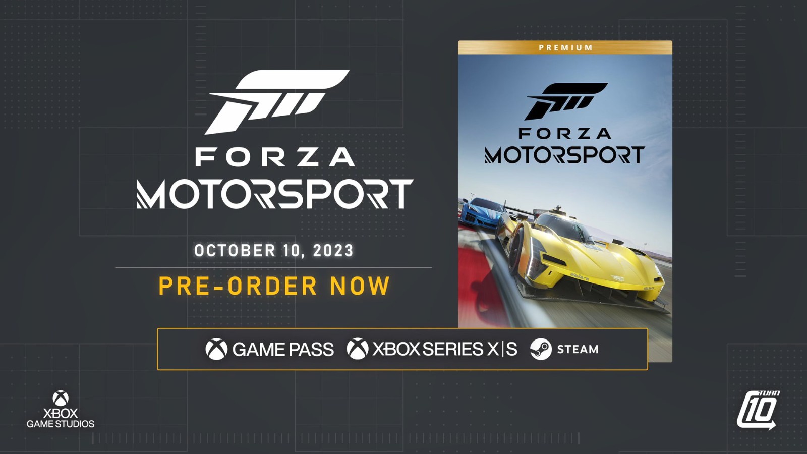 微軟正式官宣新作《極限競速：Motorsport》 10月10日發售