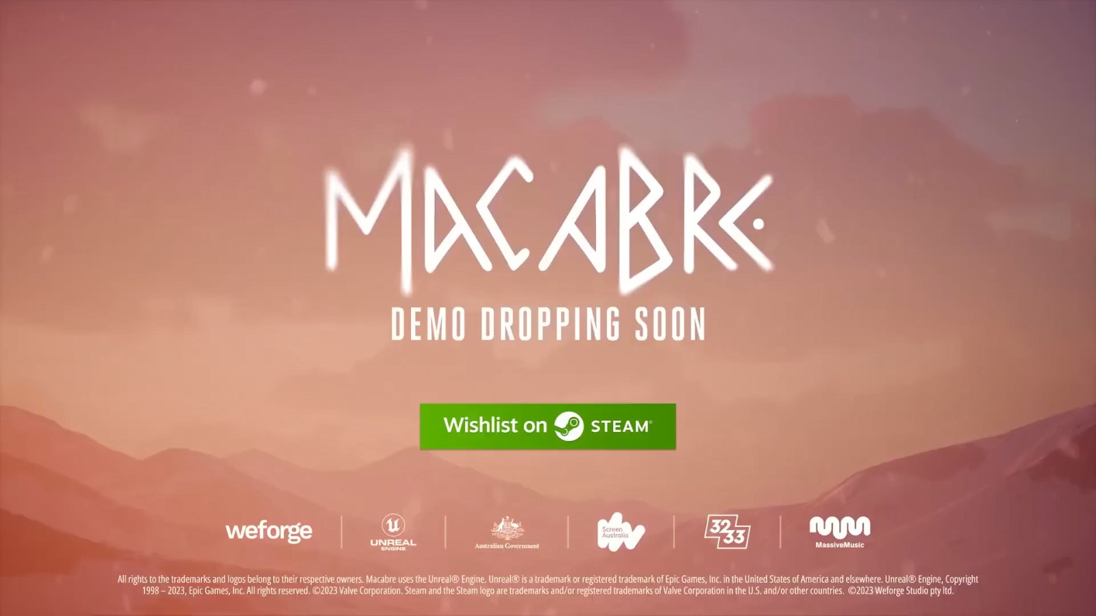 多人恐怖遊戯《Macabre》正式公佈 試玩Demo即將上線支持中文
