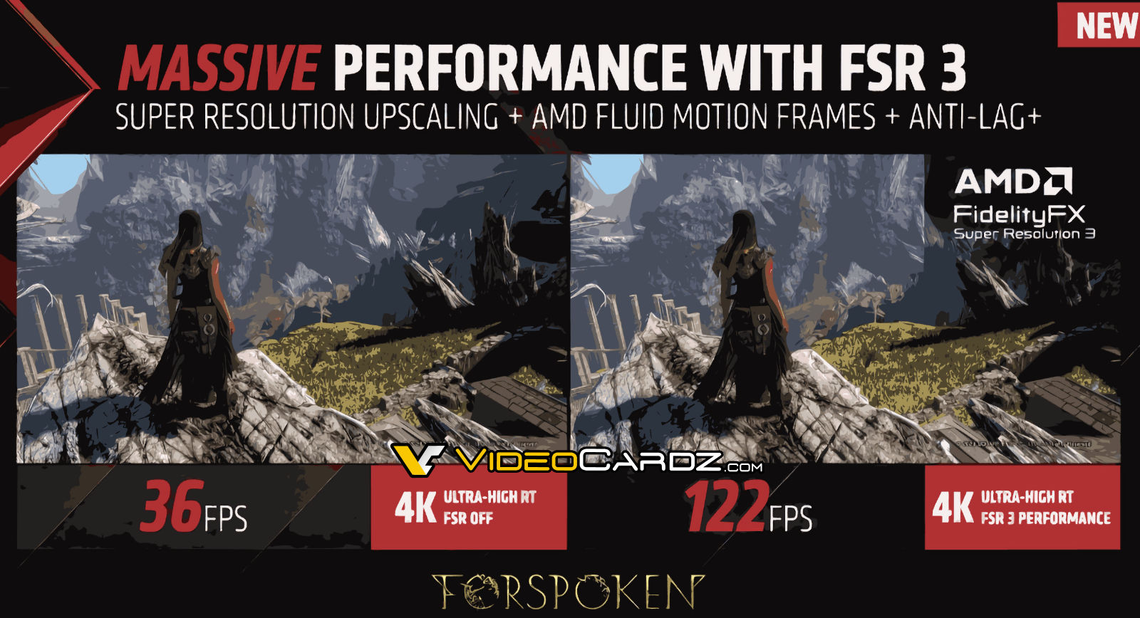 AMD FSR 3.0首批支持遊戯有《魔咒之地》和《不朽者傳奇》