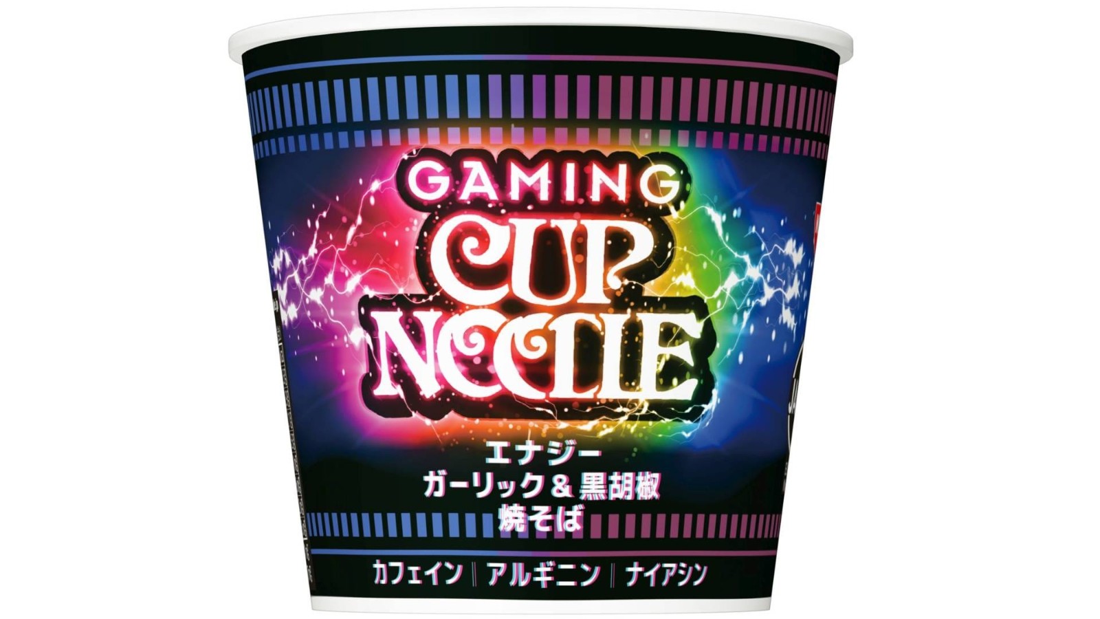 日清推出爲玩家設計的遊戯盃麪 含咖啡因等成分