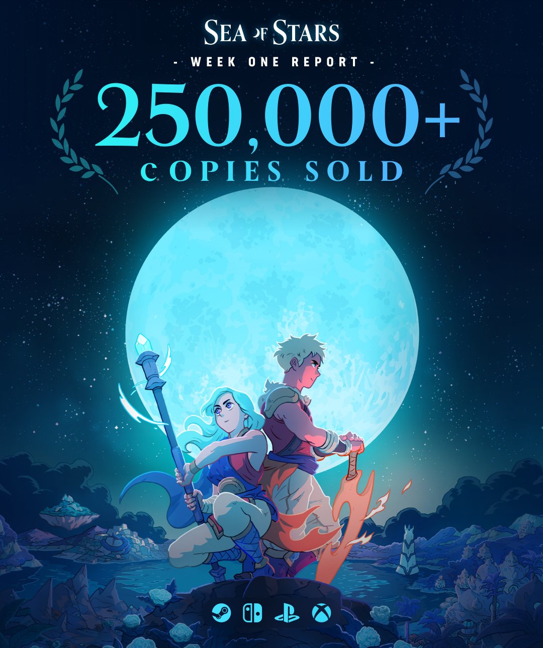 《星之海》首周銷量突破25萬 提前完成年度目標
