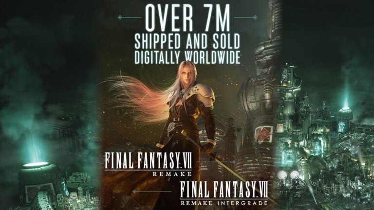 《最終幻想7：重制版》全球累計銷量突破700萬份