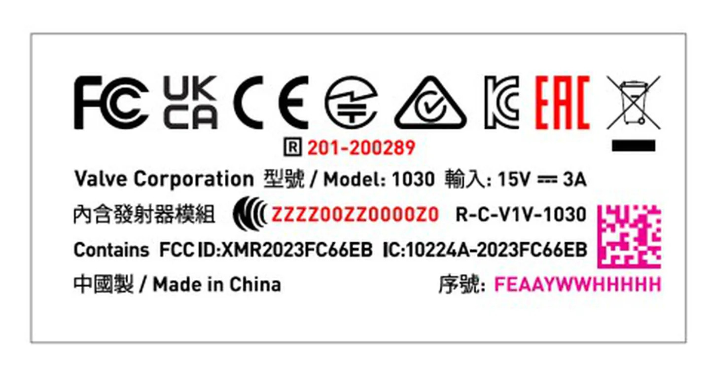 Steam Deck改進型曝光 陞級了網絡和藍牙