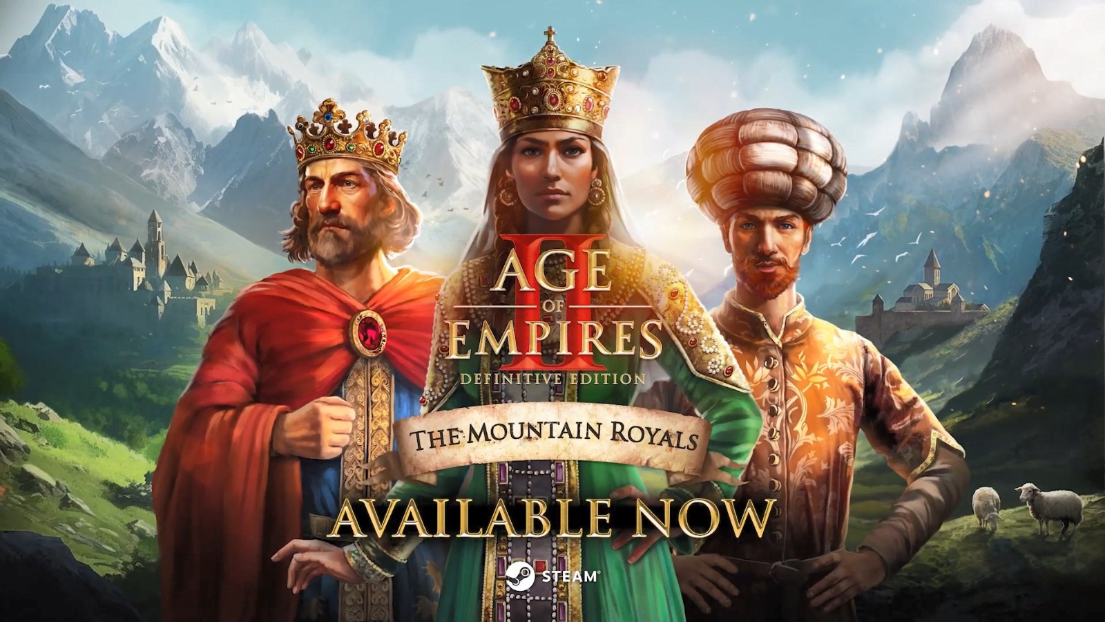 《帝國時代2：決定版》新DLC“皇家山脈”發售 定價89元