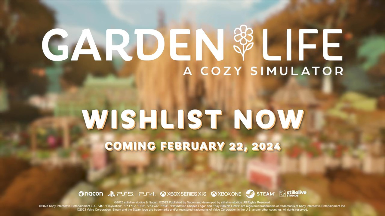模擬遊戯《花園生活》實機預告 2月23日正式發售