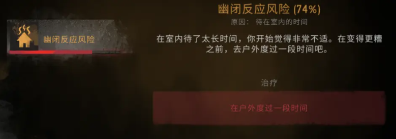 《漫漫長夜》神秘湖幽閉反應是什么意思