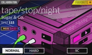 《DJMAX致敬V》tape/stop/night