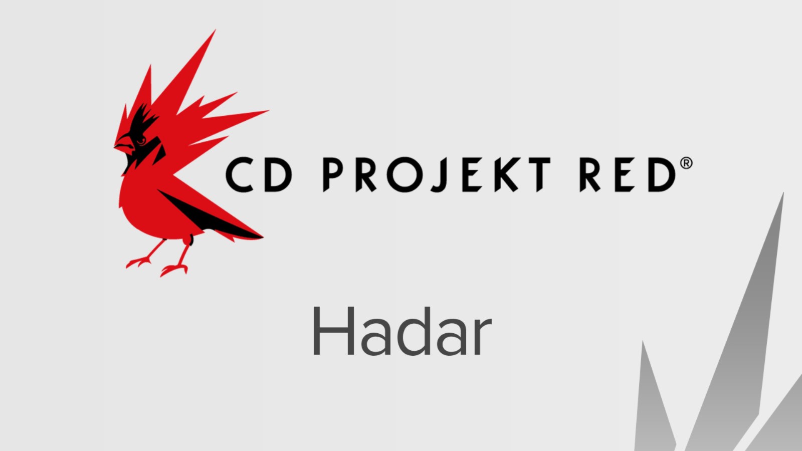 CDPR新作《Hadar項目》不是以封建日本爲背景的恐怖遊戯