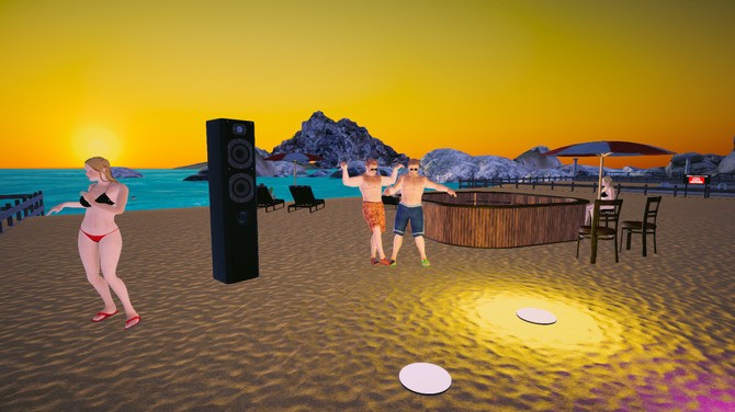 《海灘俱樂部模擬器》Steam搶測 沙灘經營模擬