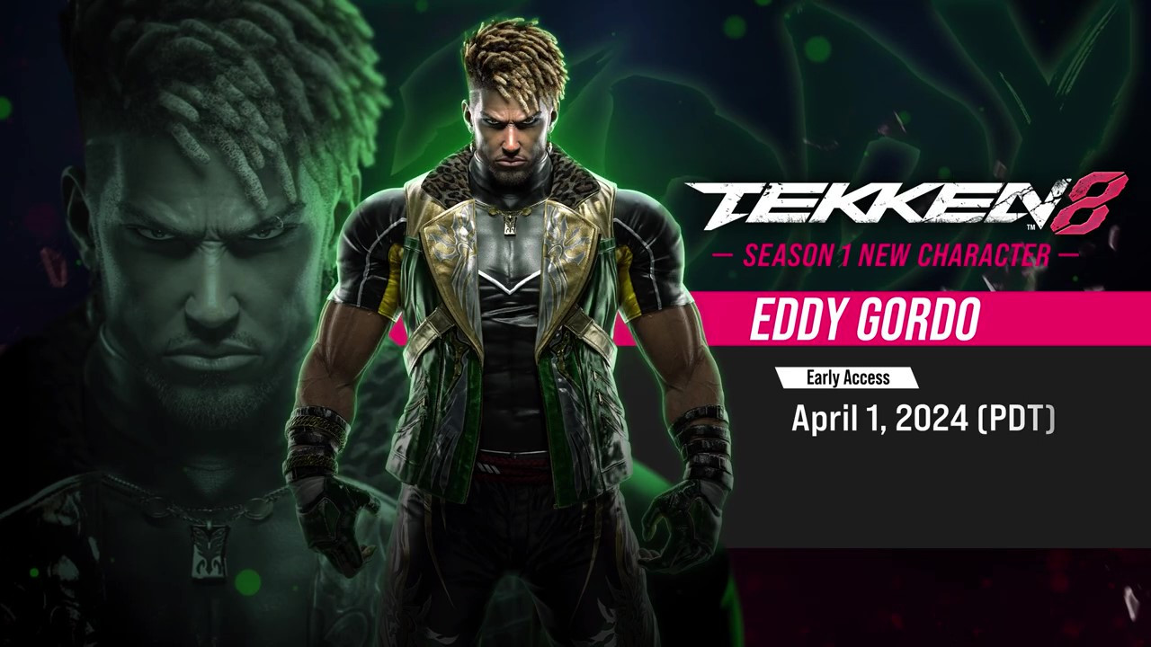 《鉄拳8》DLC角色“艾迪·戈爾多”實機縯示 4月4日上線