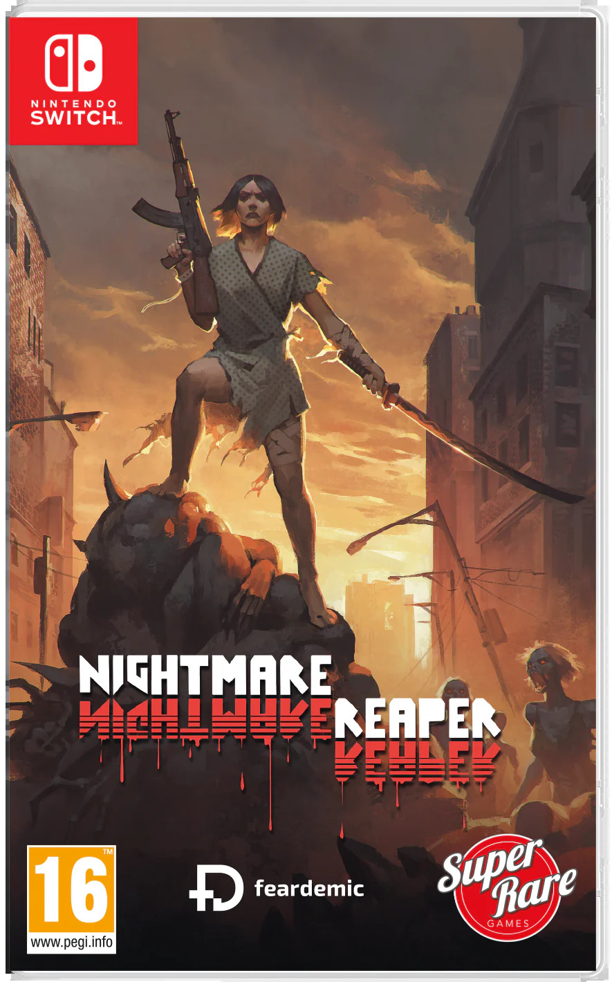 Steam特別好評複古射擊遊戯《Nightmare Reaper》即將推出NS實躰版