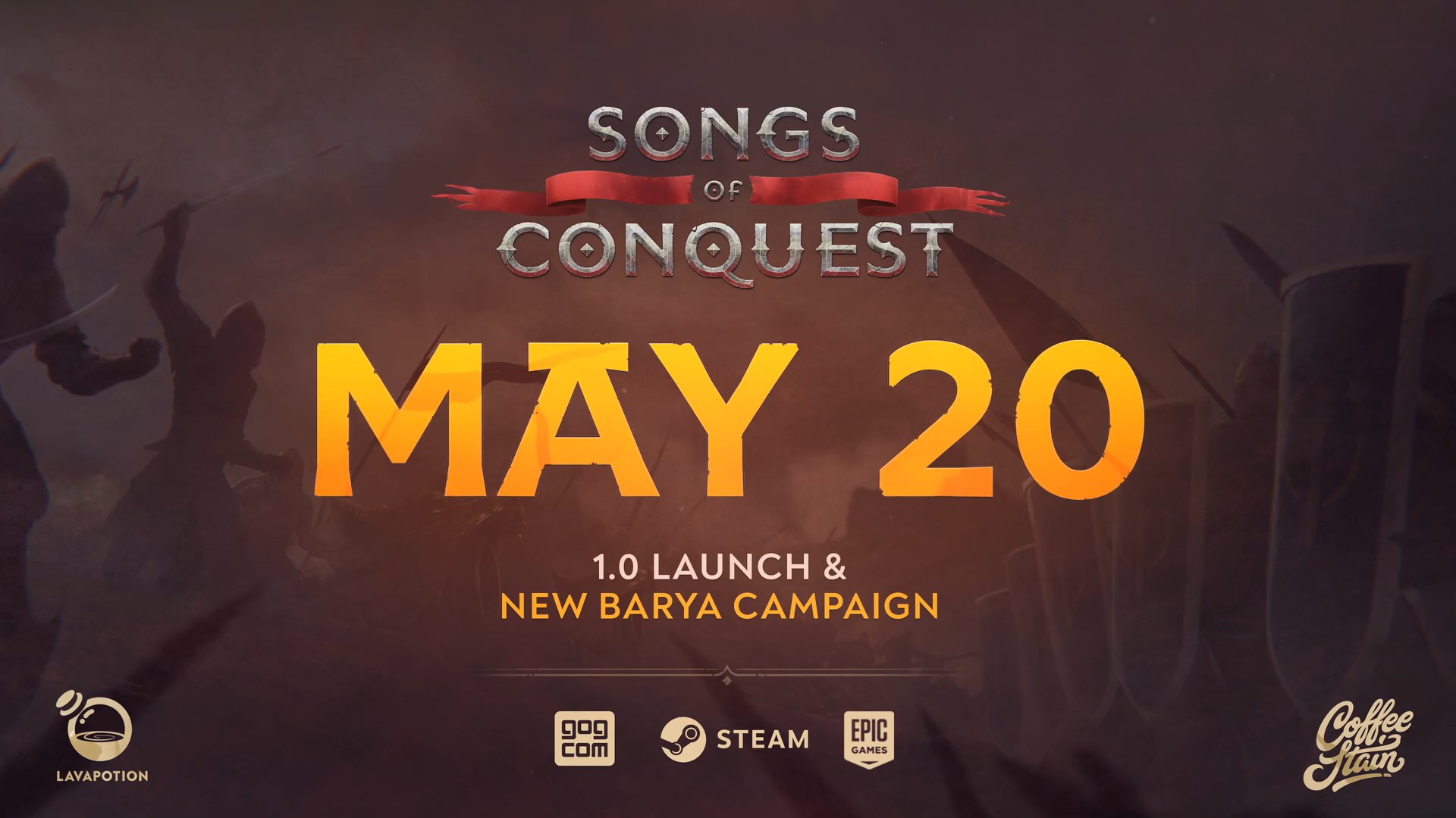 廻郃制戰略遊戯《征服之歌》即將結束搶先躰騐 5月20日正式發售