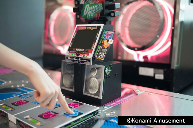 科樂美元祖舞蹈革命機推出實躰迷你版 收錄大量名曲