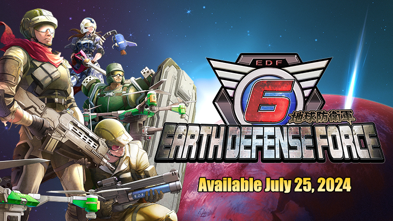 《地球防衛軍6》Steam版7月25日發售 支持中文