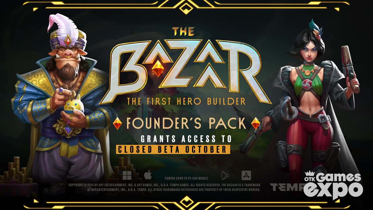 卡牌游戲《The Bazaar》預告 10月開啟封測