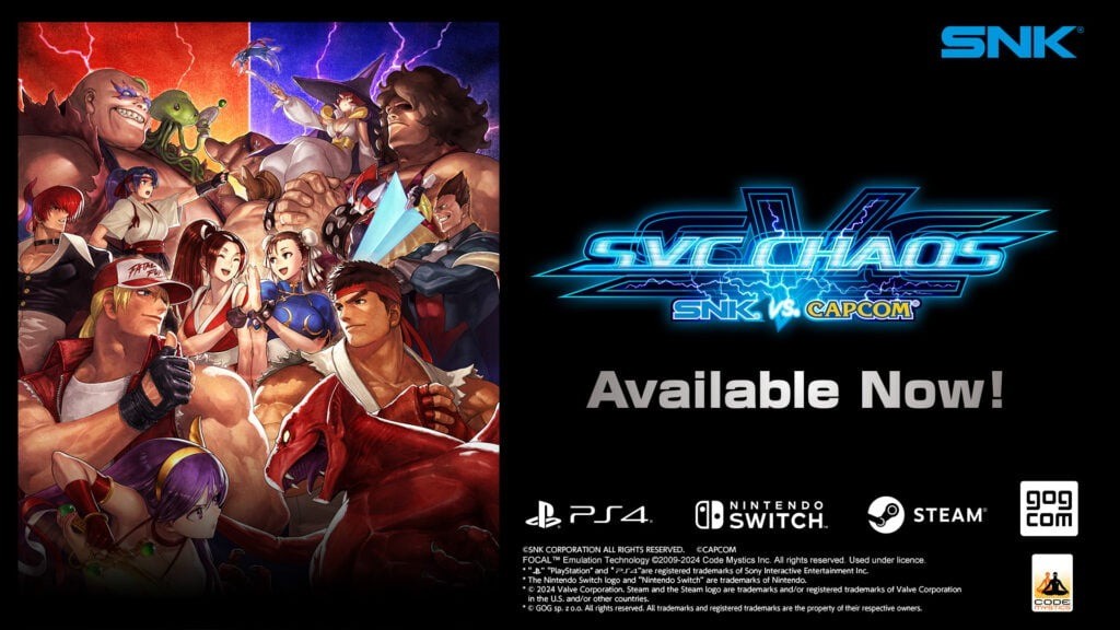 《SNK VS. CAPCOM SVC CHAOS》推出