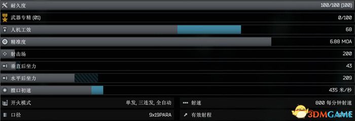 《逃離塔科夫》全武器圖鑒 全武器外觀及屬性參數一覽