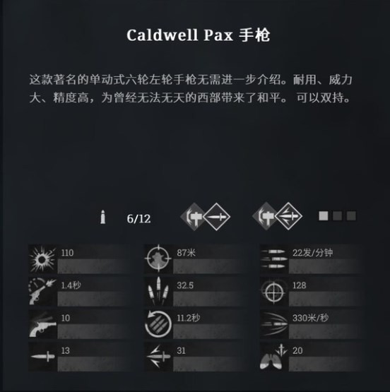 《獵殺：對決》caldwellPax手槍好用嗎