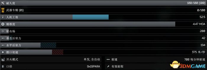 《逃離塔科夫》全武器圖鑒 全武器外觀及屬性參數一覽