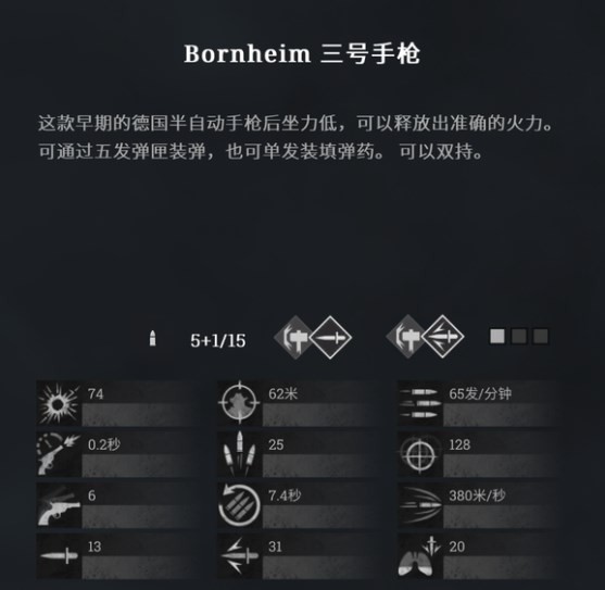 《獵殺：對決》Bornheim三號手槍好用嗎