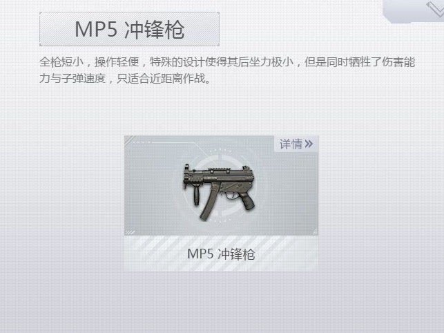 《荒野行動Plus》MP5沖鋒槍介紹