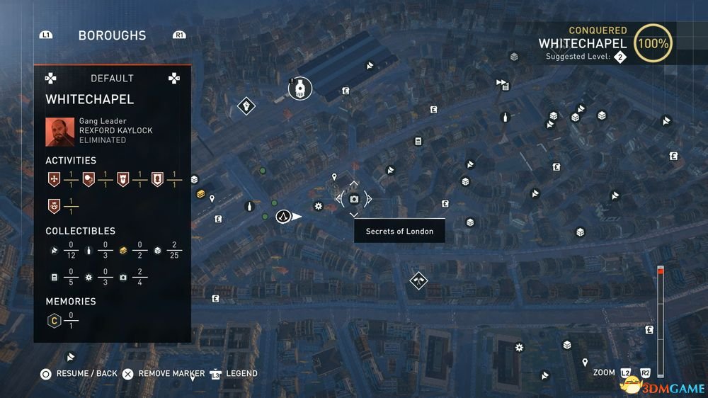 刺客信條：梟雄 全秘密位置 全倫敦的秘密收集攻略
