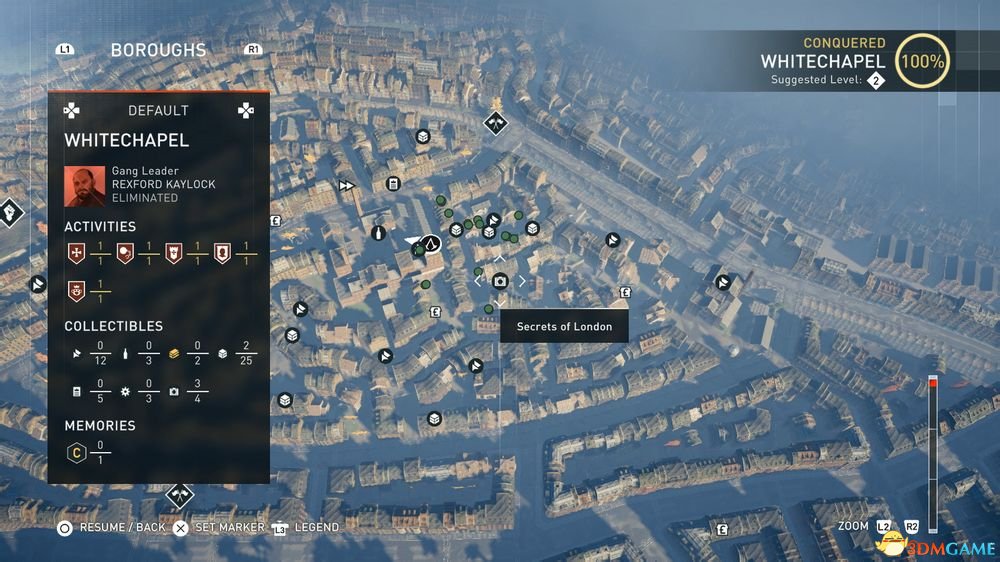 刺客信條：梟雄 全秘密位置 全倫敦的秘密收集攻略