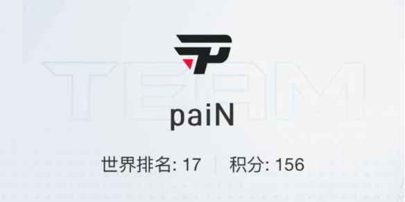 CSGO2024上海majorpaiN戰隊選手名單