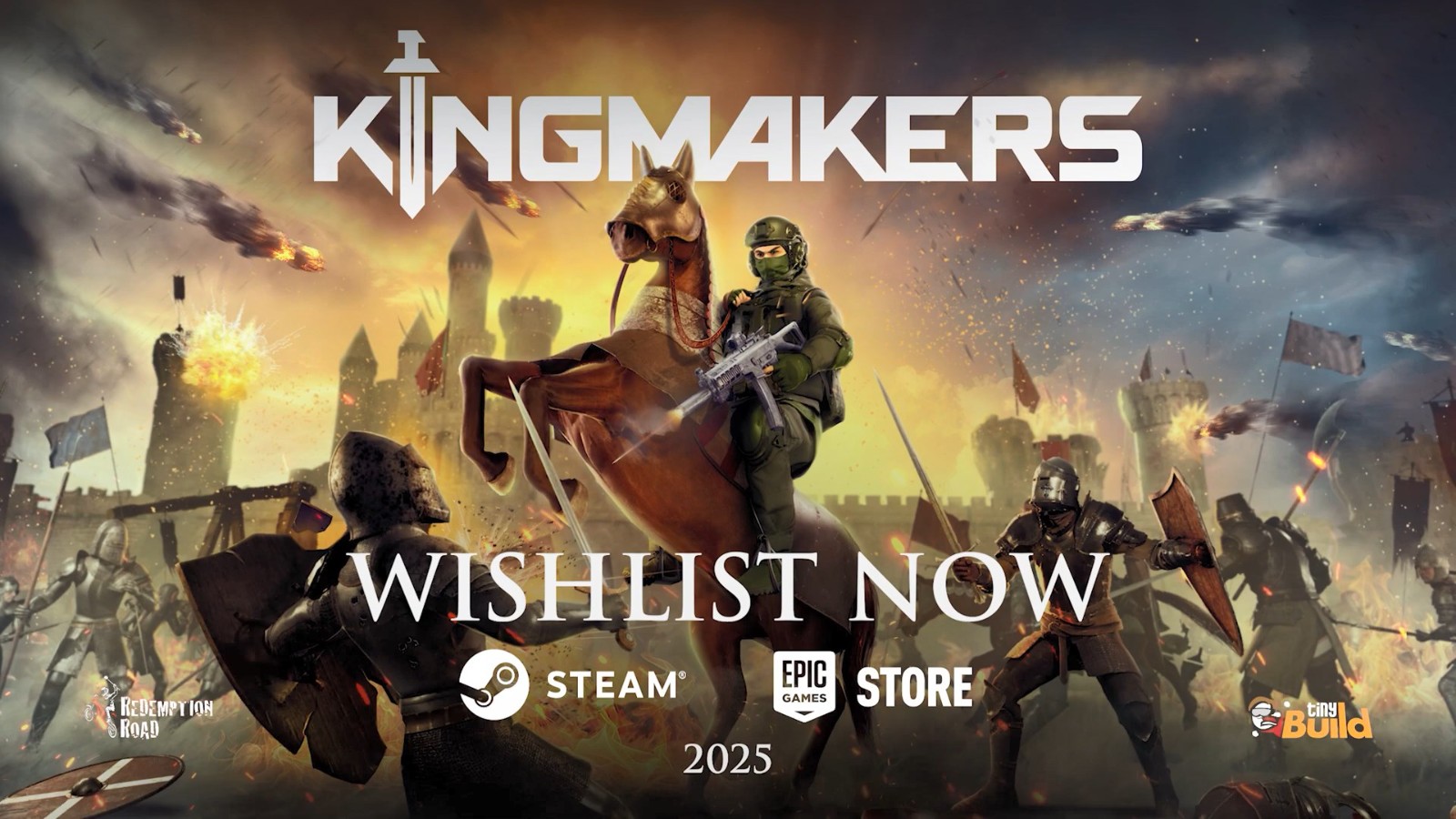 《Kingmakers》願望單已達百萬 2025年第一季度發售