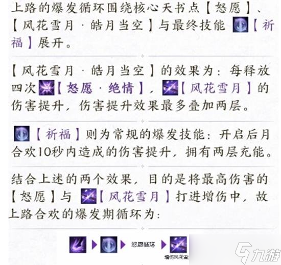 誅仙世界月合歡上路天書基礎循環和爆發手法 怎么打傷害