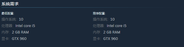 《尋找偽人》游戲配置要求介紹