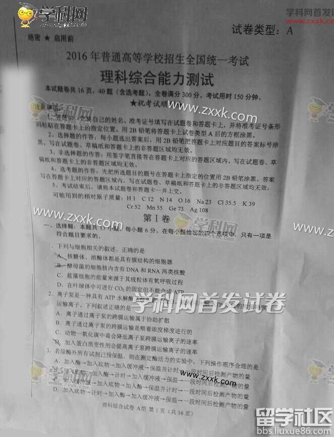 2023年河南高考綜合試題及答案分析