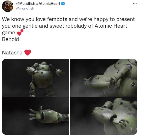 溫柔甜美女機器人 《原子之心》分享娜塔莎概念圖