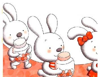 今年的舞會有糖果吃!這幾天兔子村的兔子都在忙兔子舞會!