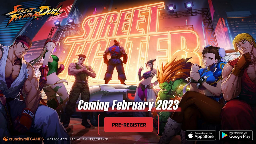 《街頭霸王：對決》手游先導預告 2月海外上線