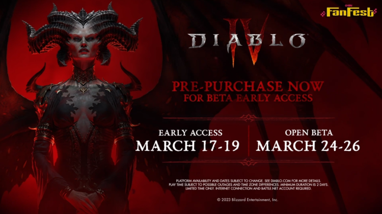 《暗黑4》beta公測指南：預購玩家3月17日即可參與，其它玩家3月24日