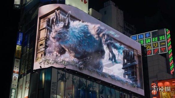 狩獵共鬭遊戲《狂野之心》日本新宿3D廣告影像公佈！