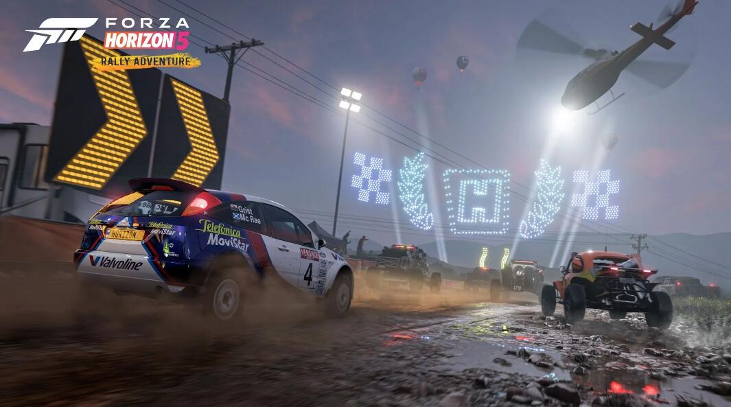 《極限競速:地平線5》全新DLC-Rally Adventure官方預告片發佈