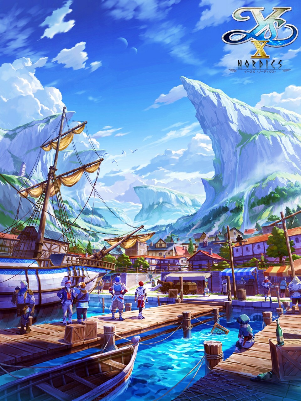 《伊蘇10》新遊戲概唸圖公佈 展示港口城市卡納尅