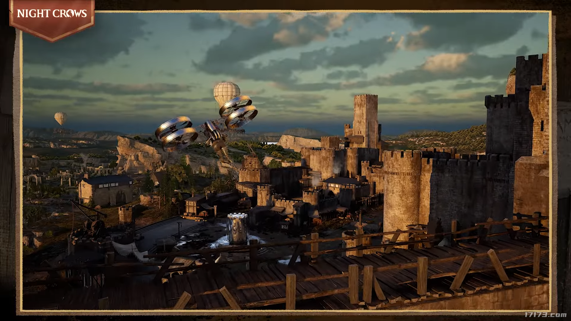虛幻5MMORPG新作《夜鴉》公開空中和地麪移動手段