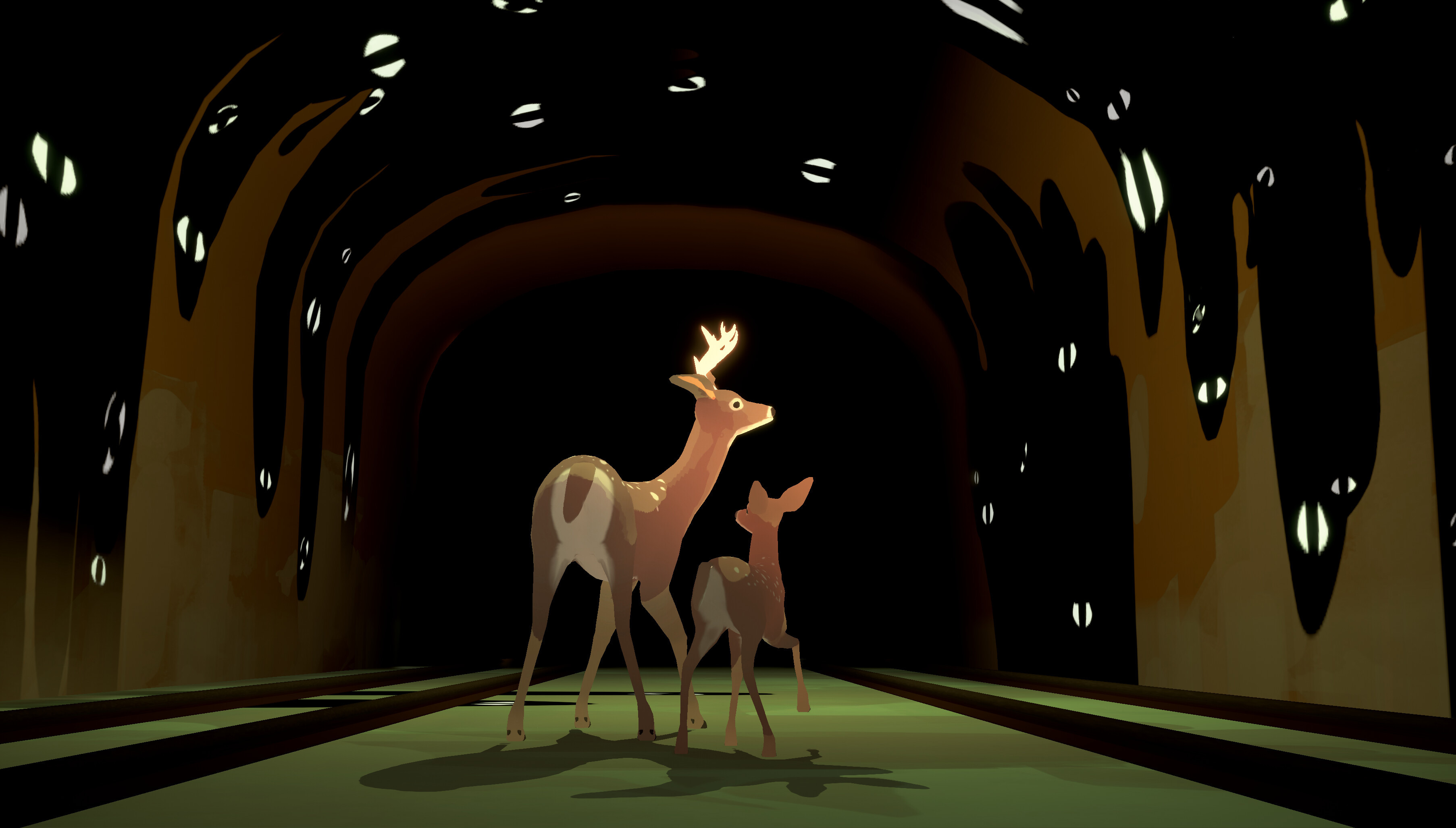 第三人稱冒險新作《前往森林的鹿》今年推出 幫助鹿和幼鹿返家