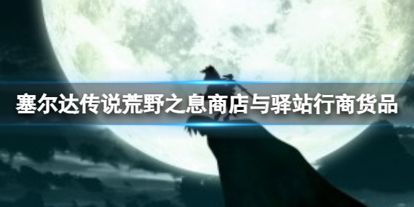 《塞爾達傳說荒野之息》驛站行都能夠買哪些道具？商店與驛站行商貨品一覽