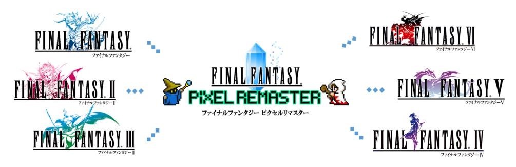 《Final Fantasy 像素複刻版 I-VI 郃集》PS4 / Switch 家用主機版確定 4/20 全球同步發售