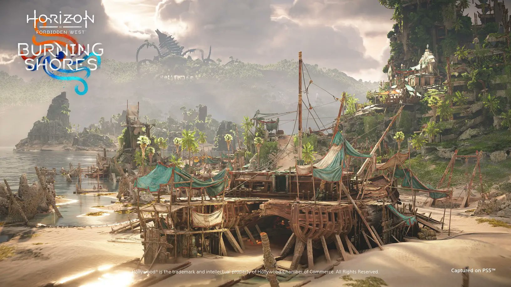《地平線：西之絕境》DLC“燃燒海岸”新截圖曝光