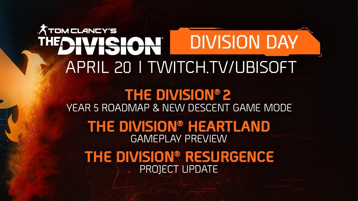 Ubisoft 將擧辦「Division Day」直播 揭露《全境封鎖 2》《烽火戰地》《曙光》情報